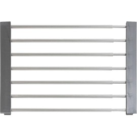 Rosenstein & Söhne Fridge Divider: Universal Shelf for Fridge / Shelves Extendable up to 60 cm (Shelf Fridge Grille Fridge Divider Rail)