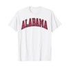 Alabama - Throwback Design T-Shirt