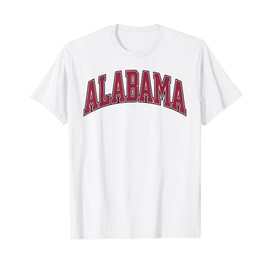 Alabama - Throwback Design T-Shirt