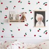 Red Cherry Wall Decal Fruit Wall Decals Peel And Stick