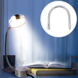 LABRIMP Flexible Extension Arm 2pcs Universal Hose Phone Stand arm gooseneck Extension Table Light Flex arm Flex Leg for Lighting gooseneck Extender Adapter lamp Spotlight Flexible Iron