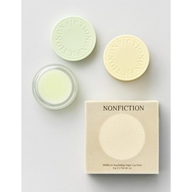 Nonfiction [논픽션] 너리싱 비건 립밤 (허니, 바닐라, 베르가못) 3종 (택1) [Non-Fiction] Nourishing Vegan Lip Balm (Honey, Vanilla, Bergamot) 3 Types (Choose 1)