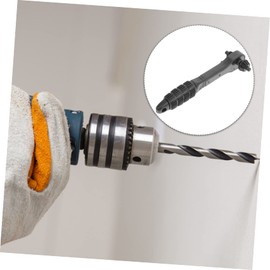 Vaguelly Dual Purpose Ratchet Wrench Drill Chuck Tool High Hardness Wear Resistant Professional Mechanical Maintenance Spanner Forward Reverse Function for Efficient Repairs