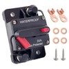 20A Circuit Breaker, Ampper Surface Mount DC 12V-48V Waterproof Thermal