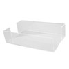 Napkin Tray Storage Holder Transparent Acrylic Modern 9.5x5.5x2.5in Large Capacity