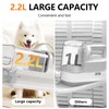 Dog Grooming Vacuum and Dryer,2.2L Pet Grooming Vacuum Kit with
