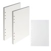 2 Packs A5 Refills Paper 160 Sheets,6 Hole A5 Insert
