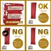 のぼり屋工房 のぼり SNB-219 本場韓国の味 絶品キムチ W600×H1800mm 1 枚 三方三巻 商売繁盛