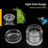 4 Pack Planaria Catch Trap Aquarium Snail Leech Clear Glass