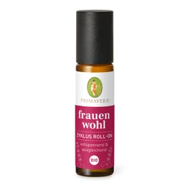 PRIMAVERA Frauenwohl Cycle Acute Roll-On Organic 10 ml - Aromatherapy for On the Go - Relaxing, Relaxing - Vegan