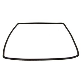 Hotpoint Oven Cooker Door Seal Rubber 4 Sided Gasket with Rounded Corner Clips