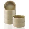 Jeffbaubl Cereal Bowls Set of 6, 6.1 Inch Ceramic Soup