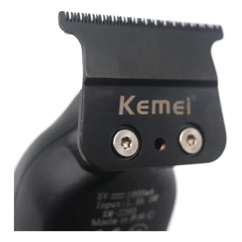 Cuchilla Repuesto Trimmer Kemei Km 2293 Navaja Reemplazo Negro