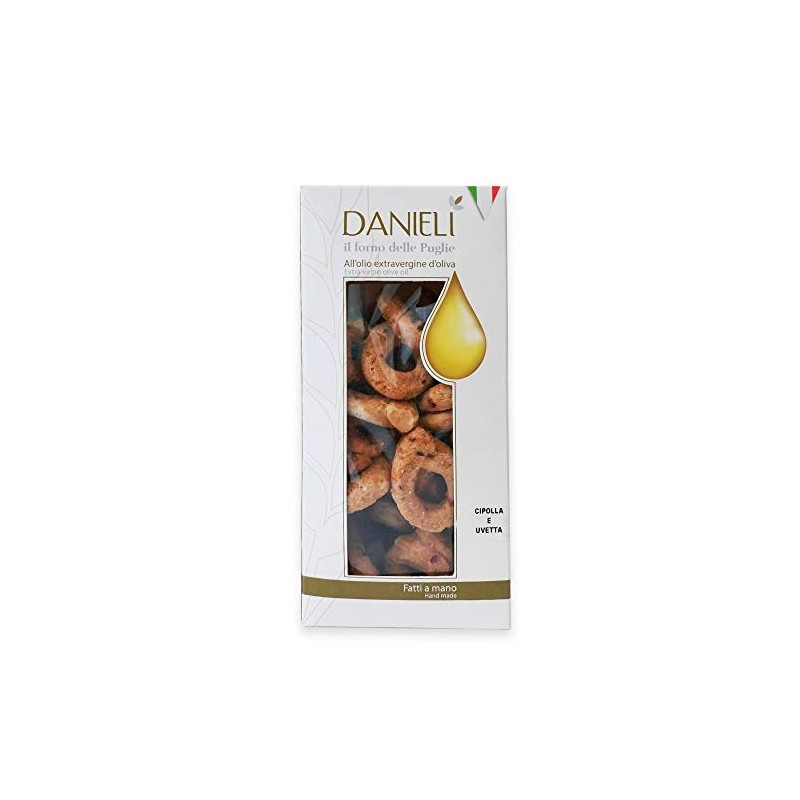 Danieli Taralli with Raisin & Onion, 240g
