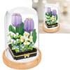 Plant Building Blocks Miniature DIY Building Blocks Bouquet Potted Plants