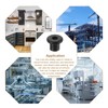 sourcing map M8 T-nuts, 10pcs Carbon Steel Hex Socket Head