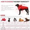 Dog Raincoat Medium,Waterproof Dog Raincoat,Reflective Dog Rain Jacket with Hoodie,Soft
