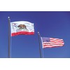ANCONINE California State Flag 6x10FT,CA State Flags with 3 Brass