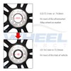 WHEEL CONNECT Hub Centric Rings, 74.1 to 56.1, Set of