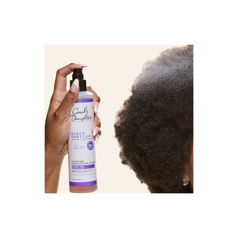 Carol's Daughter Black Vanilla Leave-In Conditioner, 8 fl oz (Packaging