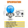 SOFOC P45T Motorcycle Halogen Headlight 12 V 45 W White