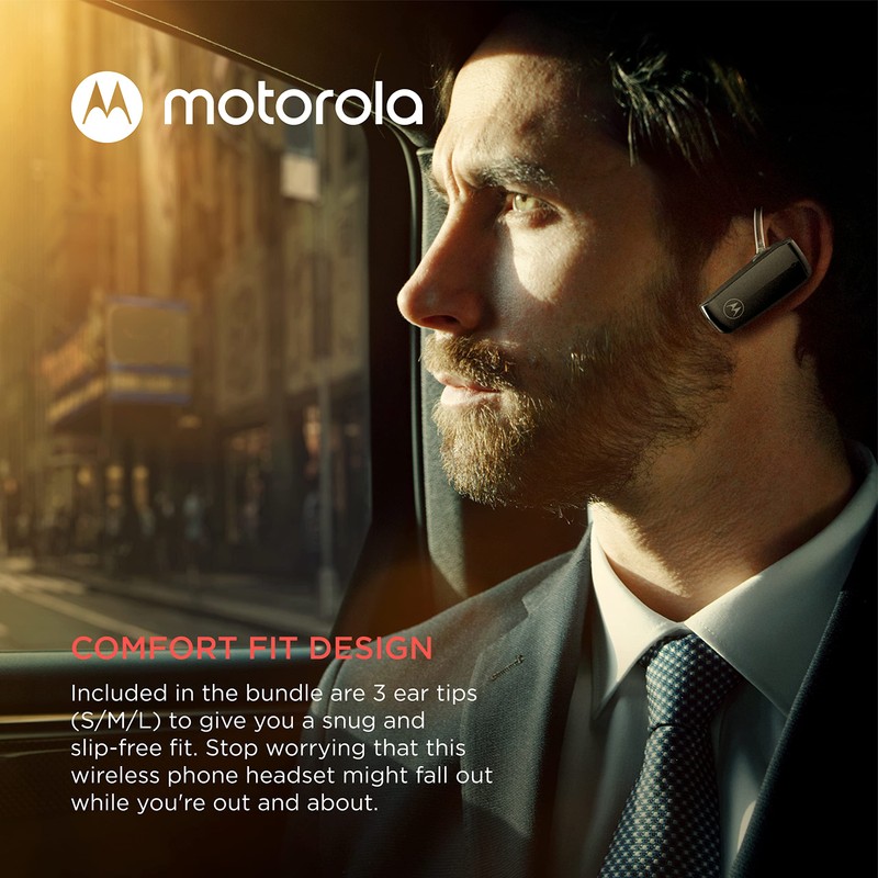 Motorola Sound HK385 Bluetooth Headset in-Ear Mono Bluetooth Earpiece with