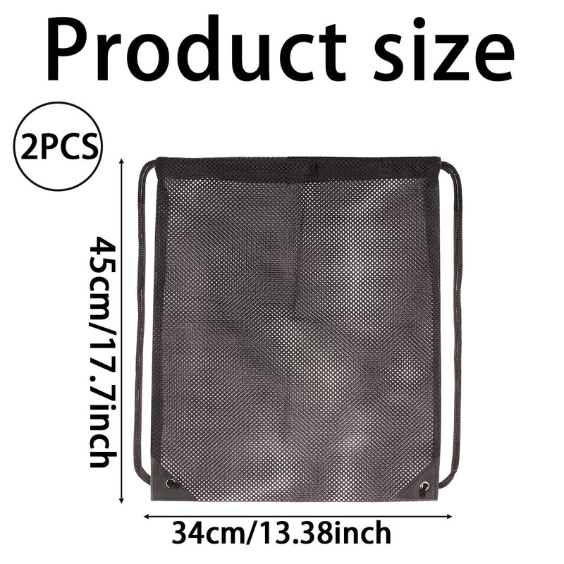 2 Pack Net Bag, Mesh Bags, 35 X 45 Cm