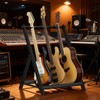 tipatyard 3 Multi Guitar Stand Rack With Thick Rubber Padding,Guitar