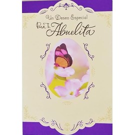 Un Deseo Especial Para Ti Abuelita - Feliz Pascua Happy Easter Grandma Greeting Card in Spanish Espanol