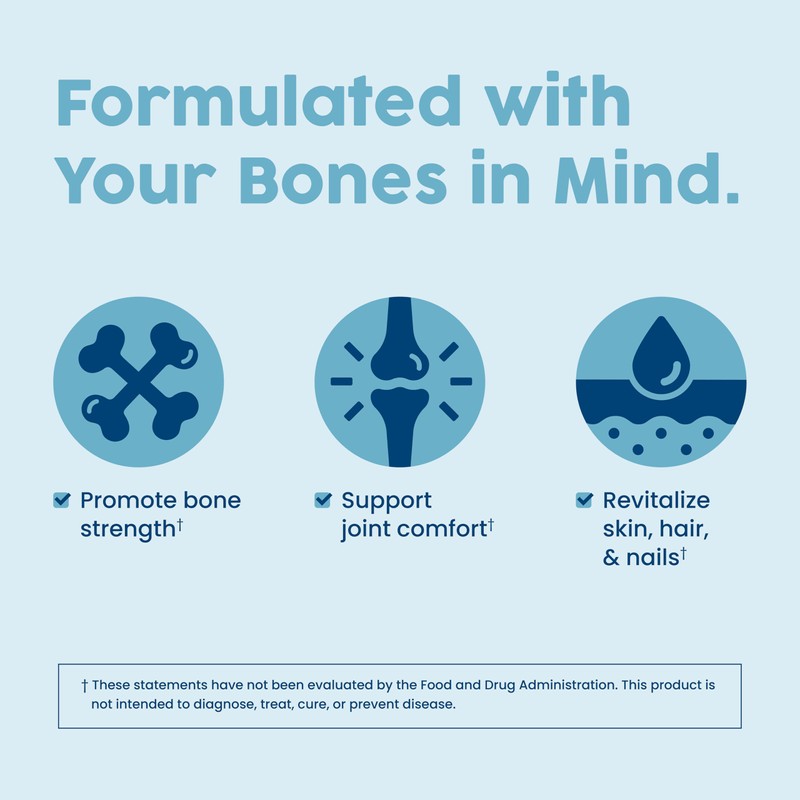 NativePath Bone Health Collagen Peptides, Type 1 & 3, with