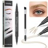 Liquid Eyebrow Pen - New Double Headed 2 Tip Eyebrow
