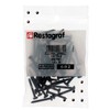 Restagraf 682 3.5mm x 25mm Black Zinc Self Tapping Screws