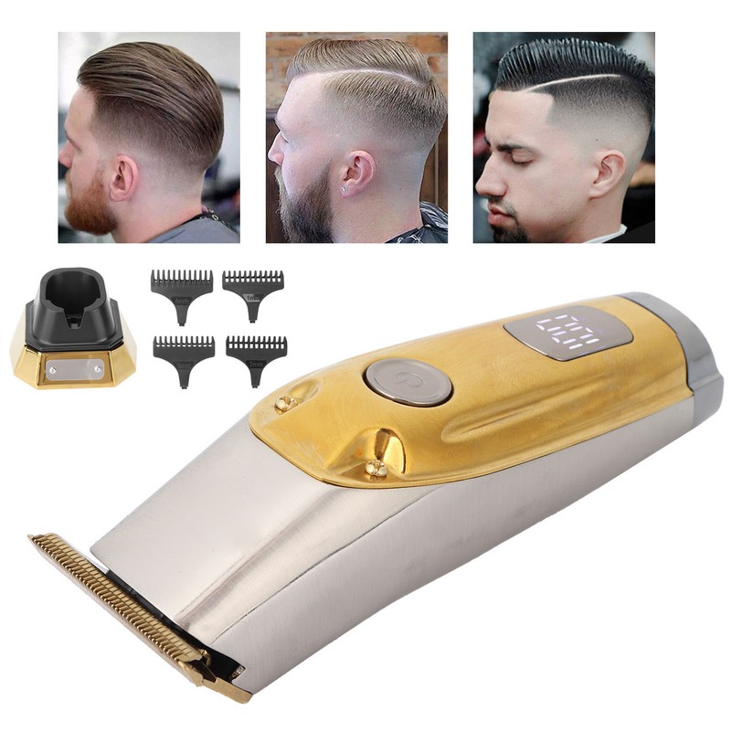 Electric Hair Trimmer LCD Professional Hair Clipper Cutting Grooming Kits