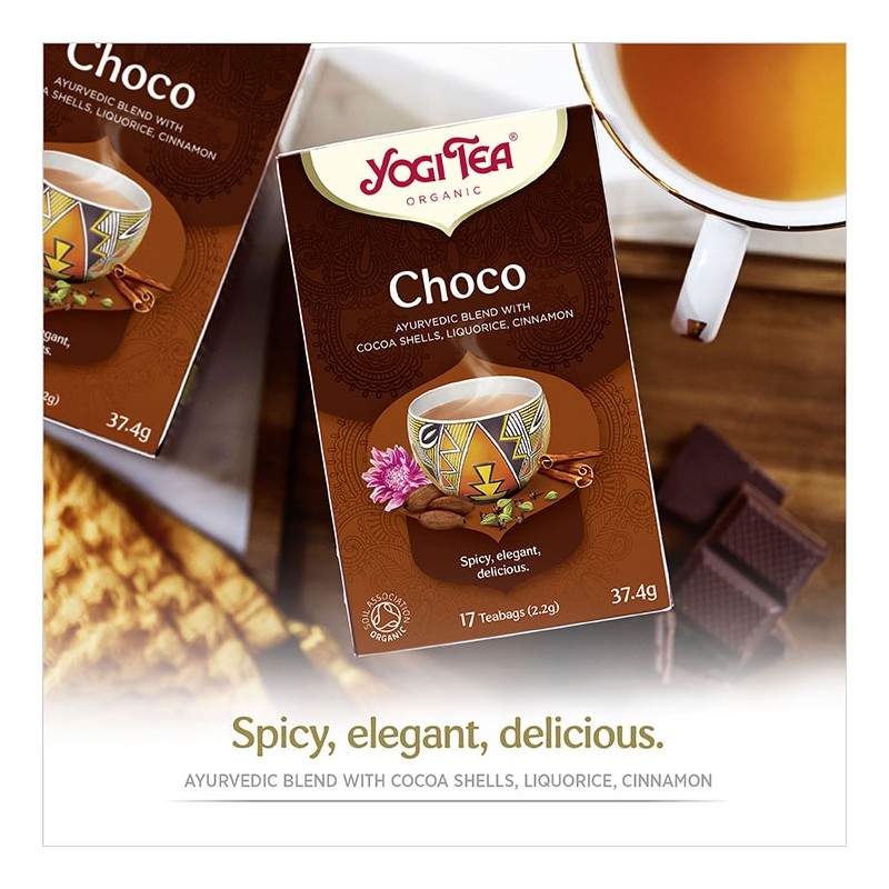 Yogi Tea Organic Choco 17 Tea Bags