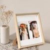 Rieibi Wooden Photo Frame 4x6 6 Inch Hanging on Wall