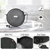 TXEsign CD Player Storage Bag, 6" Disk Case With Adjustable