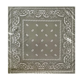 XIAOBLESS 4pcs 35 Inches Head Scarf for Women Stain Square Silky Hair Scarves Bandanas Neckerchief Scarf (White，Black，Green，Blue)