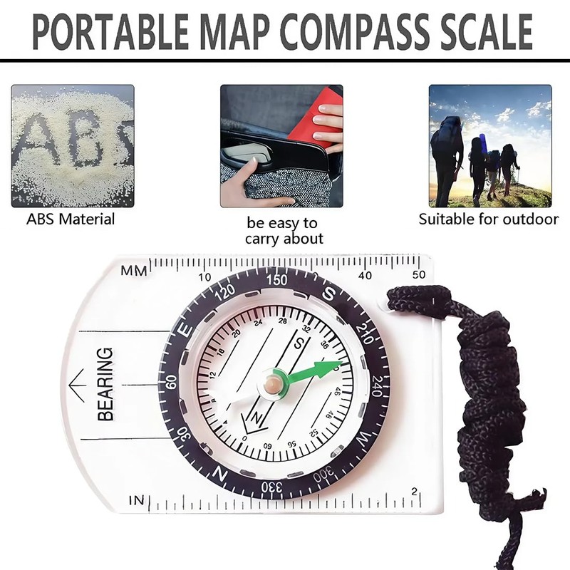 Professional Compass 2 Pack Navigation Compass Orientation Compass Base with