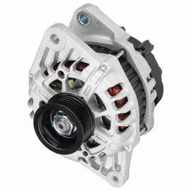New Alternator Replacement Compatible with Hyundai Accent Veloster 1.6L 2012 2013 2014 2015 2016 2017, for Kia Rio 1.6L 2012-2013 Replace for 13209 373002B500 2608483
