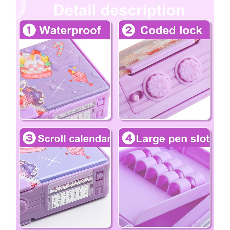 Pop up Multifunction Pencil case for Kids kawaii Pencil Case