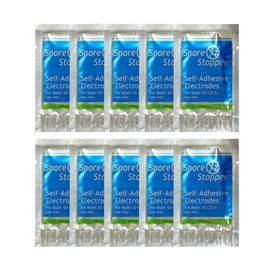 Electrode Gel Pads Sticker Adhesive for Snore Stopping Watch Anti-Snoring Wristbands – 10 Pairs Pack