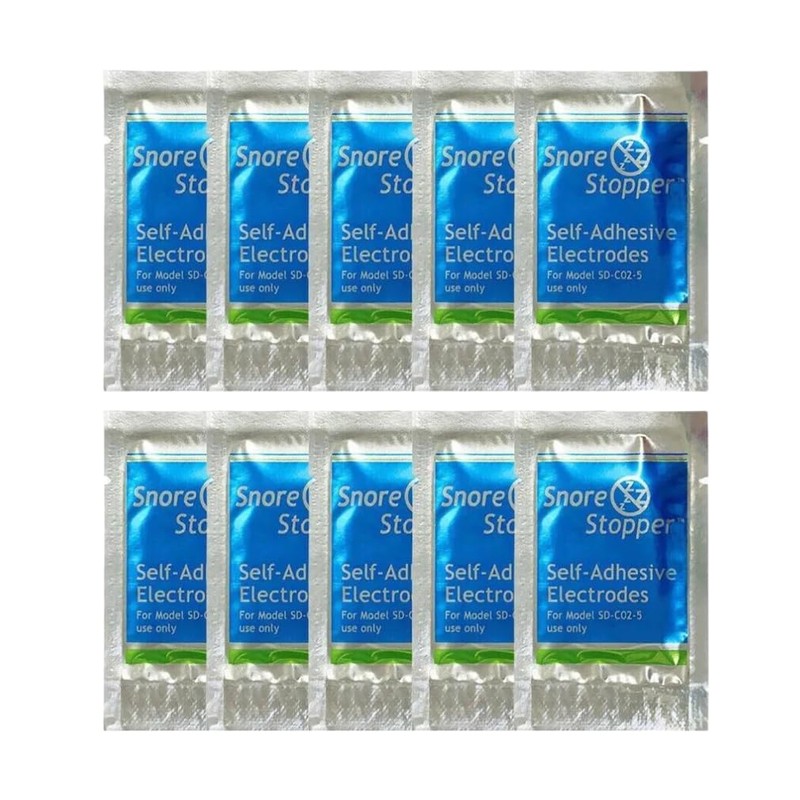 Electrode Gel Pads Sticker Adhesive for Snore Stopping Watch Anti-Snoring