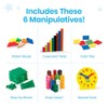 hand2mind-93538 Take Home Math Manipulatives Kit for Kids Grade K-2,