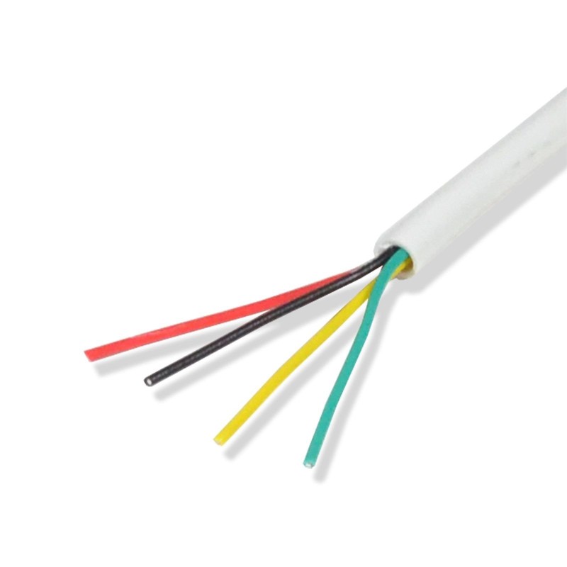 LOGICO Security Burglar Alarm 18/4 Control Cable 500FT Stranded White