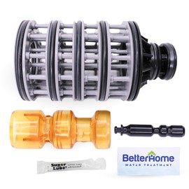 Clack WS1 Interior Repair Kit Bundle - Genuine OEM Parts Including Spacer Stack (CV3005), Downflow Piston (V3011), and Regeneration Piston (V3174) for WS1 Water Softener