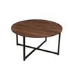 Household Essentials Coffee Table, Walnut