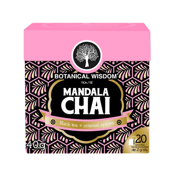 Botanical Wisdom Infusion Mandala Chai 20 Saquitos