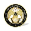 Ancient & Accepted Scottish Rite 32nd Degree Masonic Car Emblem