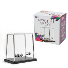 Funtime Gifts Newton's Cradle - Executive Desk Toy Demonstrating Physics Principles