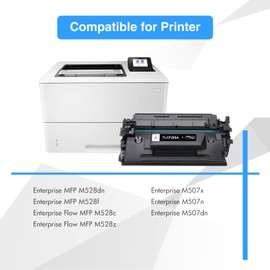 CF289A Black Toner Cartridge Compatible Replacement for HP 89A Black Toner Cartridge CF289A 89X CF289X for Enterprise M507 M507n M507dn M507x MFP M528dn M528f M528c M528z M528 Series Printer (2-Pack)